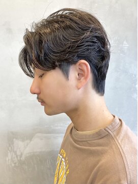 エリマバイフィフス 調布(elima by fifth) 調布センターパートフェザーパーマニュアンスパーマメンズパーマ