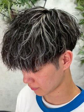 アポロ 横浜駅店(apollo) xバレイヤージュ/ホワイトグレージュ/レイヤーカット