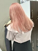 ヴィア 京都烏丸(Via)&nbsp;ペールピンク/サーモンピンク/ハイトーン/ブリーチ/髪質改善