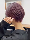 コンパクトショートカット丸みショートくびれショートボブ表参道