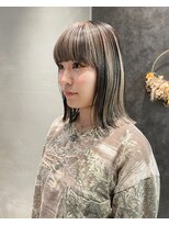 ロンドシエル 横浜(Lond ciel) ハイライト/ローライト/デザインカラー/ミディアム