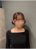 @arika__nina チョコブラウン◎