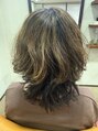 サプリームヘアー 船橋店(SUPREME HAIR)&nbsp;くせ毛をいかしたカットと表面にはハイライトを入れました