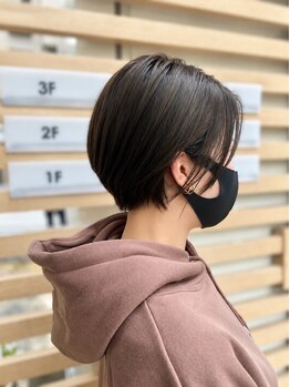 maruk【7月17日NEW OPEN（予定）】の写真/【朝も楽ちんなのにこなれ感UP★】こだわりの似合わせ顔周りカット！ノーセットでもキマる愛されショート♪