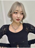 暗髪/クラゲヘアー/ココアベージュ/小顔(新潟/万代）