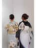《着付けができるヘアサロン・電話予約 / Instagram 》ヘアセット＋着付け