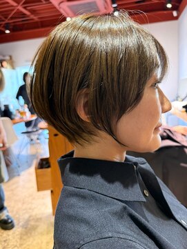ナチュラル ヘアーデザイニング(Natural hair designing) 40代50代の大人女性◎後頭部ふんわり/美シルエットショートボブ