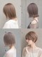 カライング(ing)の写真/【髪質改善カラー】を使用したケアカラーで透明感抜群☆理想の"ダメージレス×可愛い"デザインを叶える!