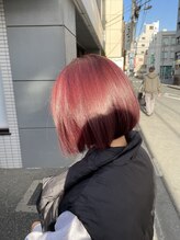 アール 高円寺(Re:R)&nbsp;ママ世代人気/ピンクカジュアルボブ/高円寺20代30代40代50代