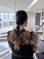 エムタニグチミュー(MTANIGUCHI Mieux) ヘアセット/ヘアアレンジ/編みおろしヘア/結婚式ヘア