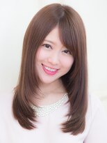 オーブ ヘアー ビーヴ 調布店(AUBE HAIR beve)&nbsp;透明感◎愛されセミロング