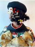 卒業式 ドライと帽子