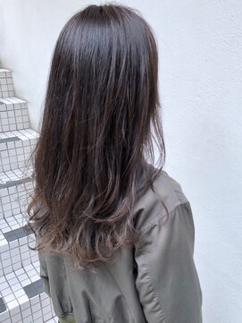 フロート 小阪店(float) 裾カラー グレージュ_くせ毛風,ヘアアレンジ,クラシカル