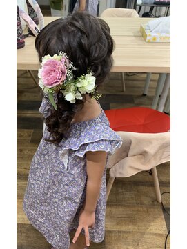 シム テンジン(hair & beaty SIM tenjin) 七五三ヘアセット♪