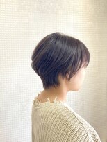 トップヘアー 中庄店(TOP HAIR fuapua) お洒落ショート×アマランスカラー『Nao』