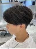 【質感抜群】黄金比センターパート　サマーカット