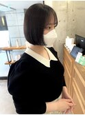【LITA】ぷつっとボブ×ダークグレージュ ◇奥村