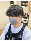 波巻きスパイラル/ツイストスパイラルパーマ