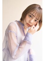 ジュール 新宿三丁目(Joule) ミディアムヘア/ショコラベージュ/ボブルフ/新宿