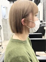 ココ 本八幡(KOKO)&nbsp;#黒髪#小顔#クラゲヘアー#オリーブグレー#ココアベージュ#美髪