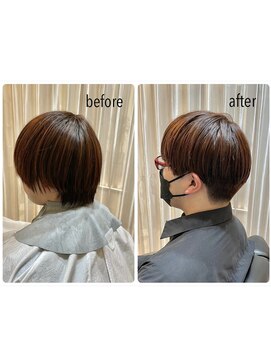 カミケンオム(kamiken. homme) 絶壁解消！すっきり涼しい刈り上げマッシュ【カミケンオム】