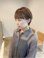 ミュゼリーブル(Musee libre)&nbsp;*マッシュショート/ショートヘア/ショートカット/ベージュカラー