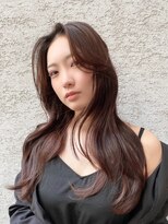 ユーフォリア 渋谷グランデ(Euphoria SHIBUYA GRANDE)&nbsp;アッシュグレージュ 顔周りレイヤー くびれ巻き