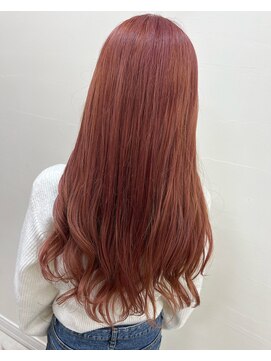 アールモンドヘア新世界 【北見】#ピンクカラー#ダブルカラー#ブリーチカラー