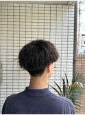 ウルフ/アッシュブラック/カルマパーマ/ベリーショート/船橋3