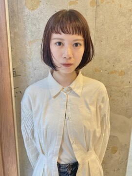 シーモアアンドサンズ(Seymour and Sons) オン眉ボブ