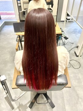 土曜日のクジラ 黒崎店 髪質改善ロングストレート