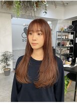 アンド ソラ(＆ SORA) オレンジブラウン