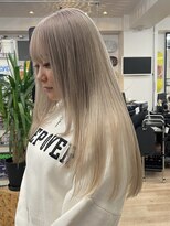 ヒビヲ(HIBIO) ハイトーンミルクティーベージュオレンジベージュカラーピンク