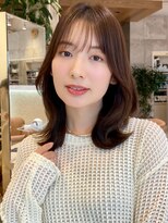 グランド(GRAND) セミロング30代40代ストレートレイヤー前髪なし前髪あり表参道