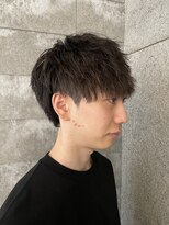 ニアウ 伊勢崎連取店(Niau)&nbsp;メンズマッシュツイストスパイラルパーマメンズパーマ