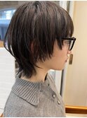 グランジショートとオリーブカラー　stylist今井