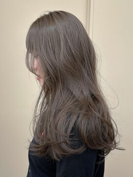 パークレーン アイス イヴェン(park lane ICI yeven) ブリーチなしダブルカラー ミルクティーベージュ グレージュ