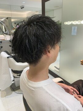 イメージア 町田店(IMAGE A) 刈り上げメンズカットニュアンスパーマ