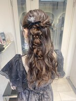 テトラ バイ ネオリーブ 横浜西口店(tetra by neolive)&nbsp;＊サイドハーフアップアレンジ＊[横浜/横浜駅]