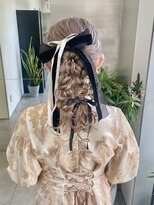 ゴウトゥデイシェアサロン 町田店(GO TODAY SHAiRE SALON)&nbsp;お呼ばれ編み下ろしアレンジ♪