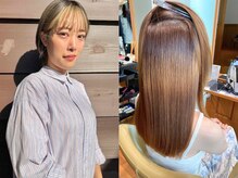 鈴木優月　《縮毛矯正が得意です♪髪質や髪の状態で施術内容を考えていきます！》