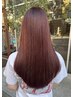 【しっかりクセを伸ばしたい方◎】髪質改善ストレート+カット+デトックスケア