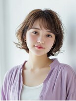 ニスル センター南店(NISURU）&nbsp;黒髪/クラゲヘアー/オリーブグレー/小顔/ココアベージュ