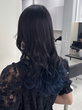 アライブ ハラジュク(ALIVE harajuku) 【ALIVE 夕貴】ブルーグラデーションカラー