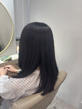 アオ 花咲町(a-o) ツヤ髪髪質改善ストレート&カラー♪