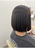 切りっぱなしボブ