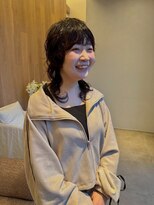 トップヘアーヒルズ 安城(TOP HAIR HILLS)&nbsp;ラフに揺れるエアリーウルフパーマ