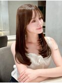 韓国ヘア/透明感/髪質改善/レイヤーカット/暗めカラー/学割/浦和
