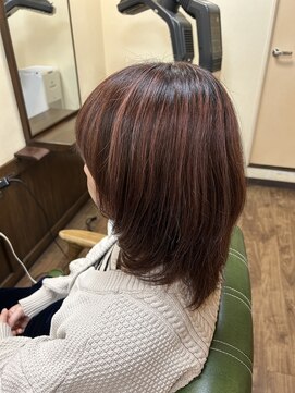 ピース オブ ヘアー Piece of Hair アクセントカラー