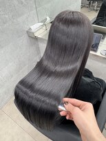 シンシア 新宿(CYNTHIA)&nbsp;【CYNTHIA/原島】髪質改善/ブルーブラック/ダークグレージュ